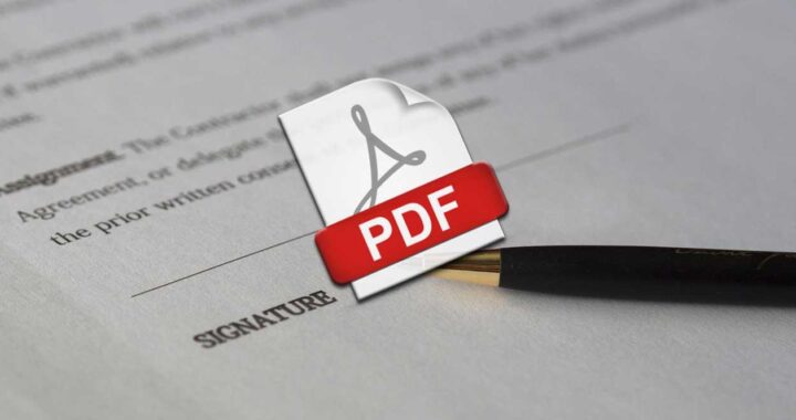 signature in a PDF Document