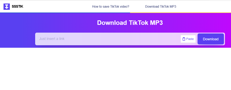 Choose the TikTok mp3 to be converted