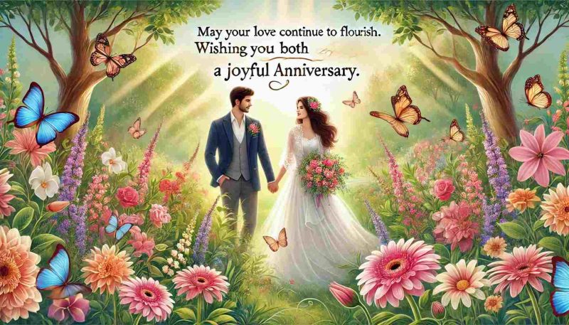 Wishing you both a joyful anniversary