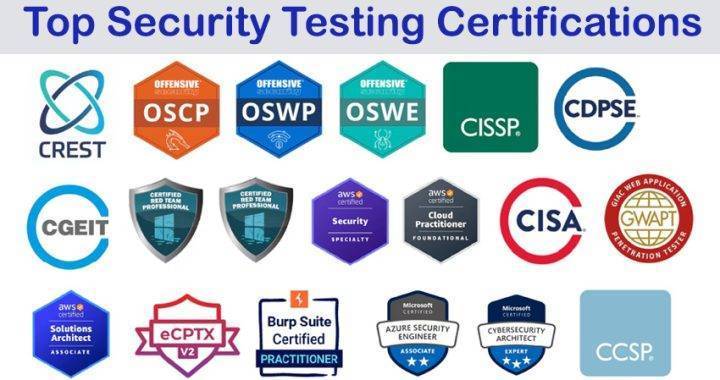 Top Security Testing Certifications for Professionals