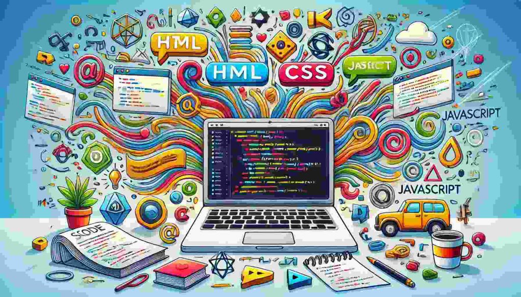 learn HTML, CSS, and JavaScript