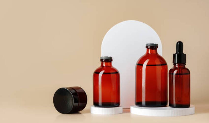 Amber Glass Bottles