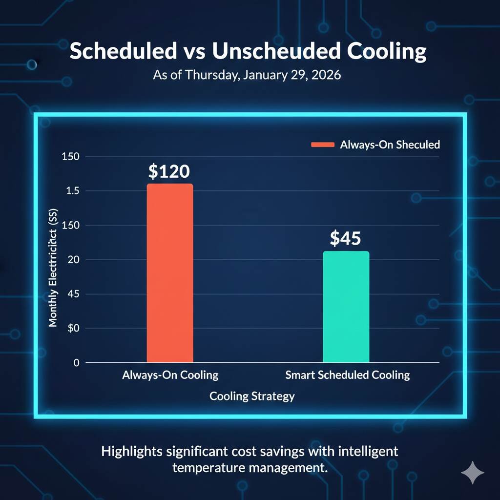 Scheduled vs Unscheduled Cooling