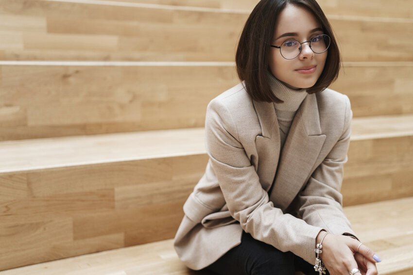 Minimalist Glasses for Professional Look