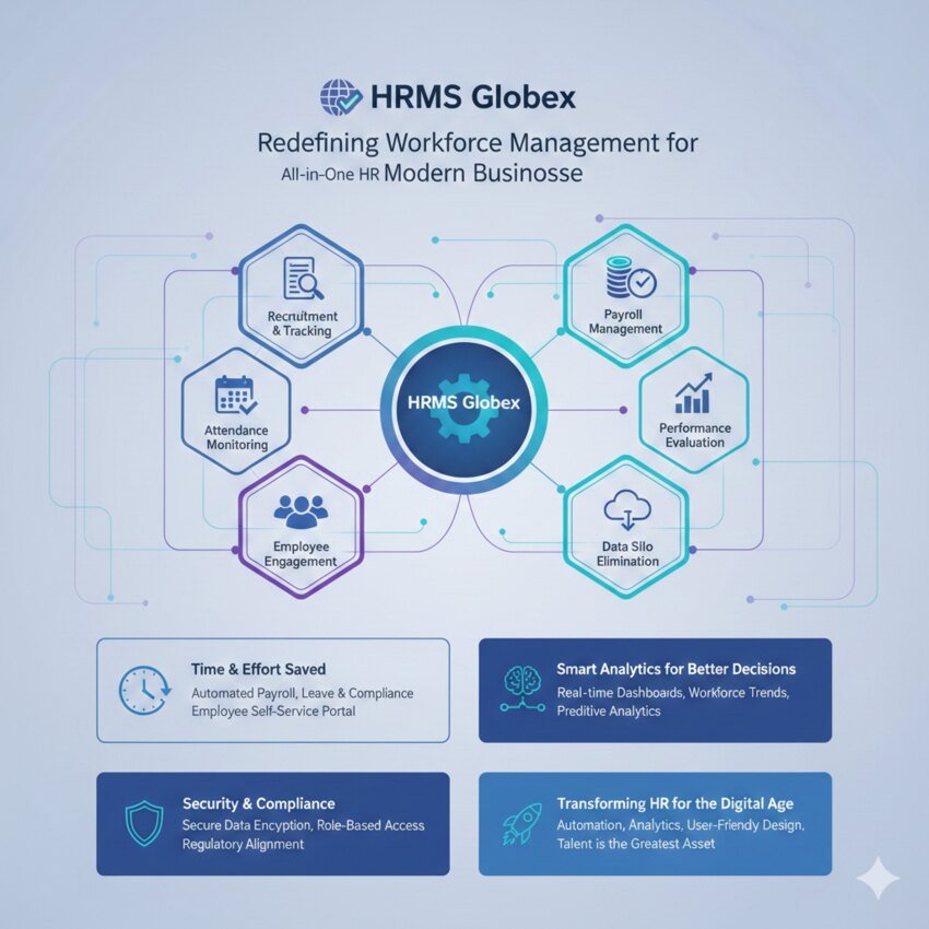 HRMS Globex Infographic 