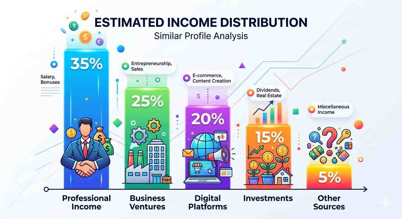 Estimated Income Distribution