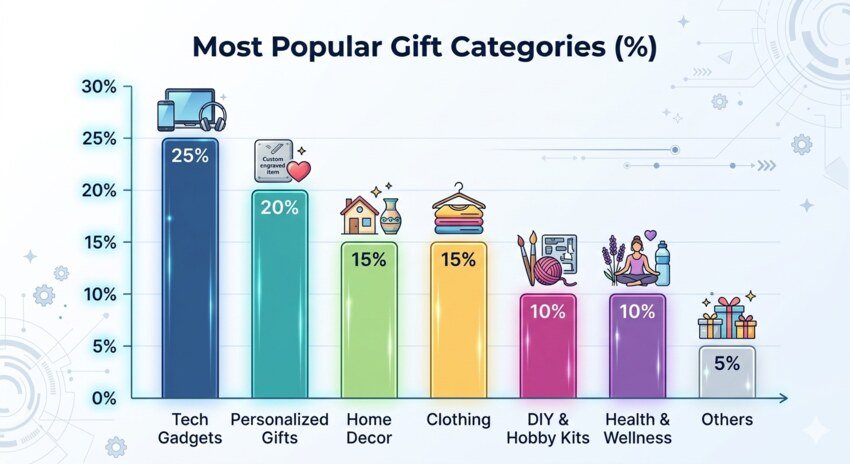 Most Popular Gift Categories