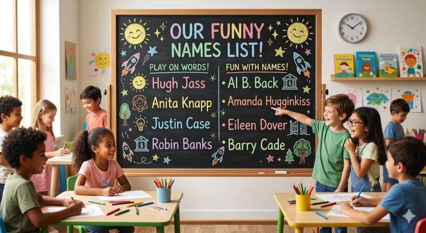 Funny Names Like Ben Dover For Kids