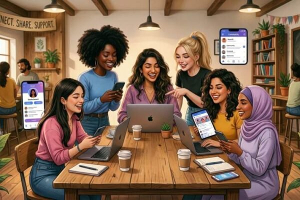 Social Media Girls Communities