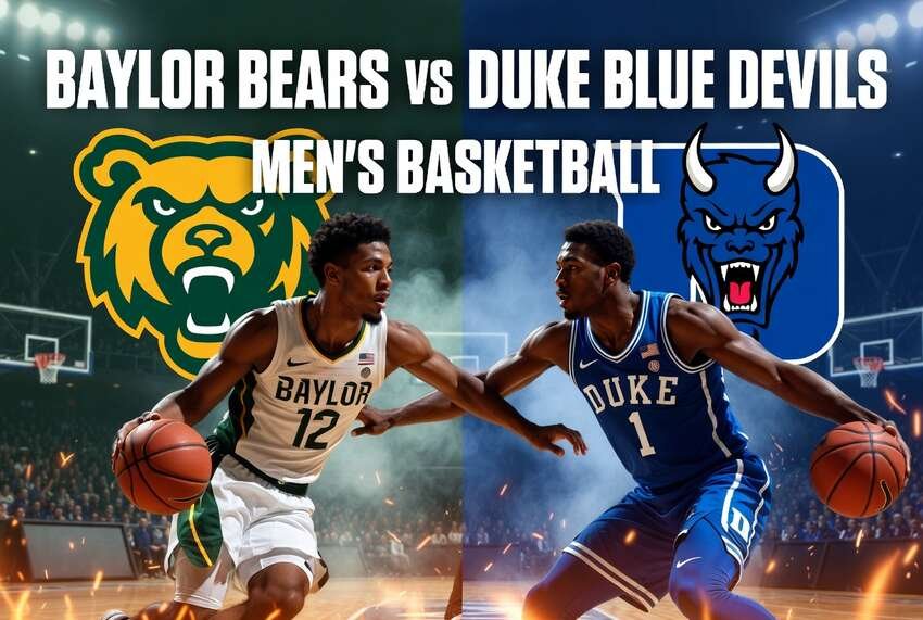 Baylor Bears Men's Basketball vs Duke Blue Devils Men's Basketball