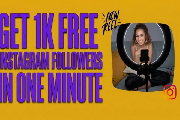 Get 1K Free Instagram Followers in One Minute