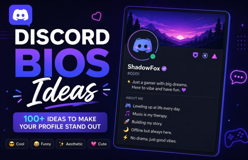 Discord Bios Ideas
