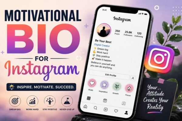Motivational Bio for Instagram