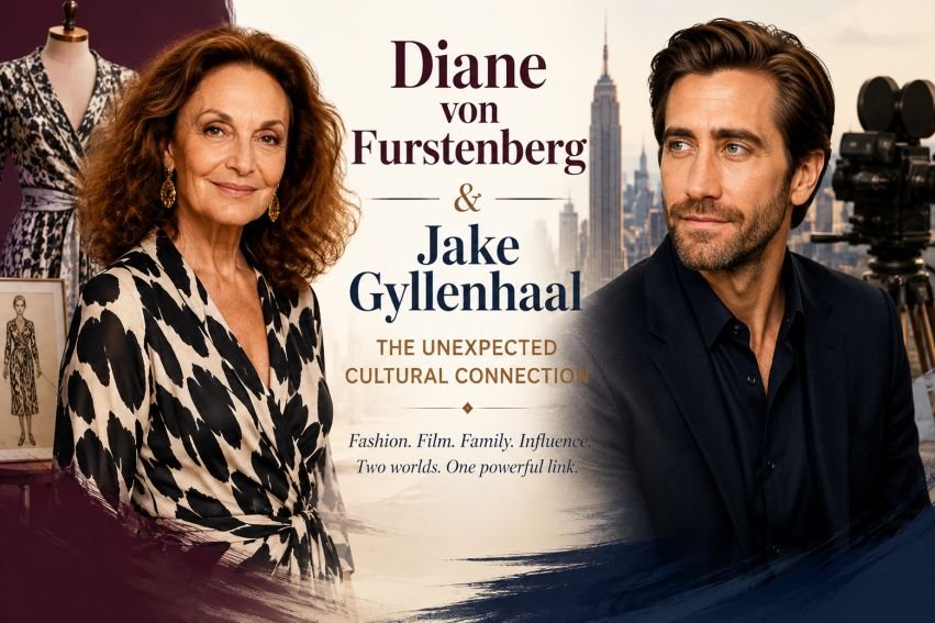 Diane von Furstenberg and Jake Gyllenhaal