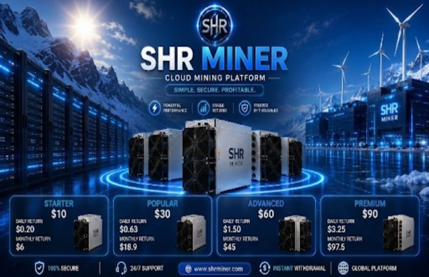 SHRMiner’s free cloud mining service