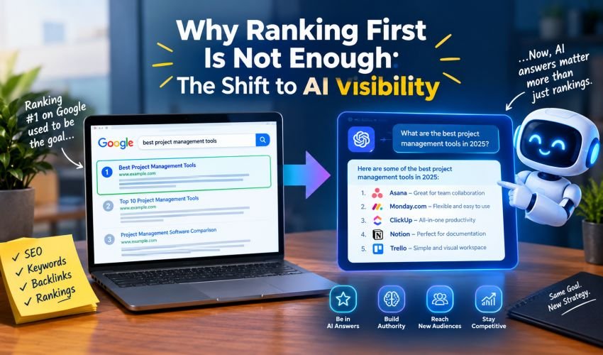 Shift to AI visibility